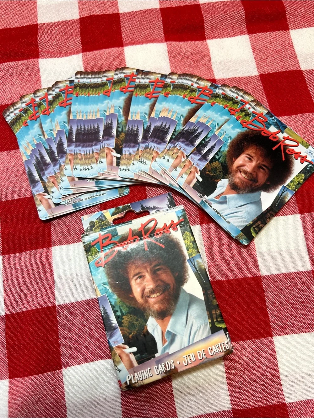 Bob Ross Deck of Playing Cards -
